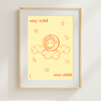Star Child Art Print