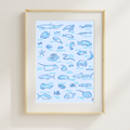 Ocean Life Art Print
