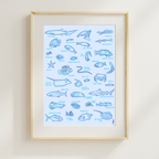 Ocean Life Art Print