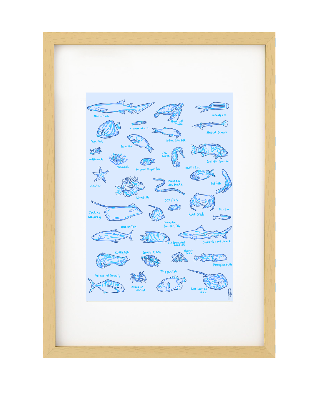 Ocean Life Art Print