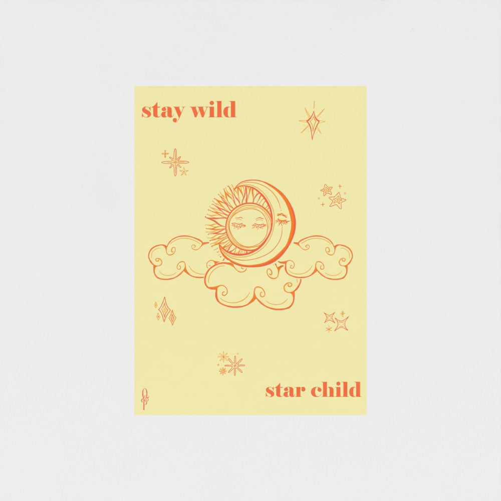 Star Child Art Print