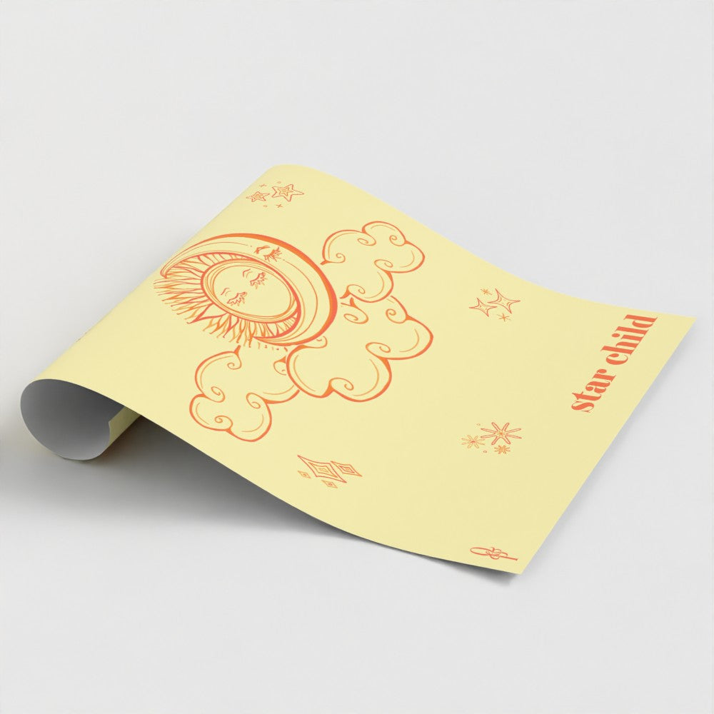 Star Child Art Print