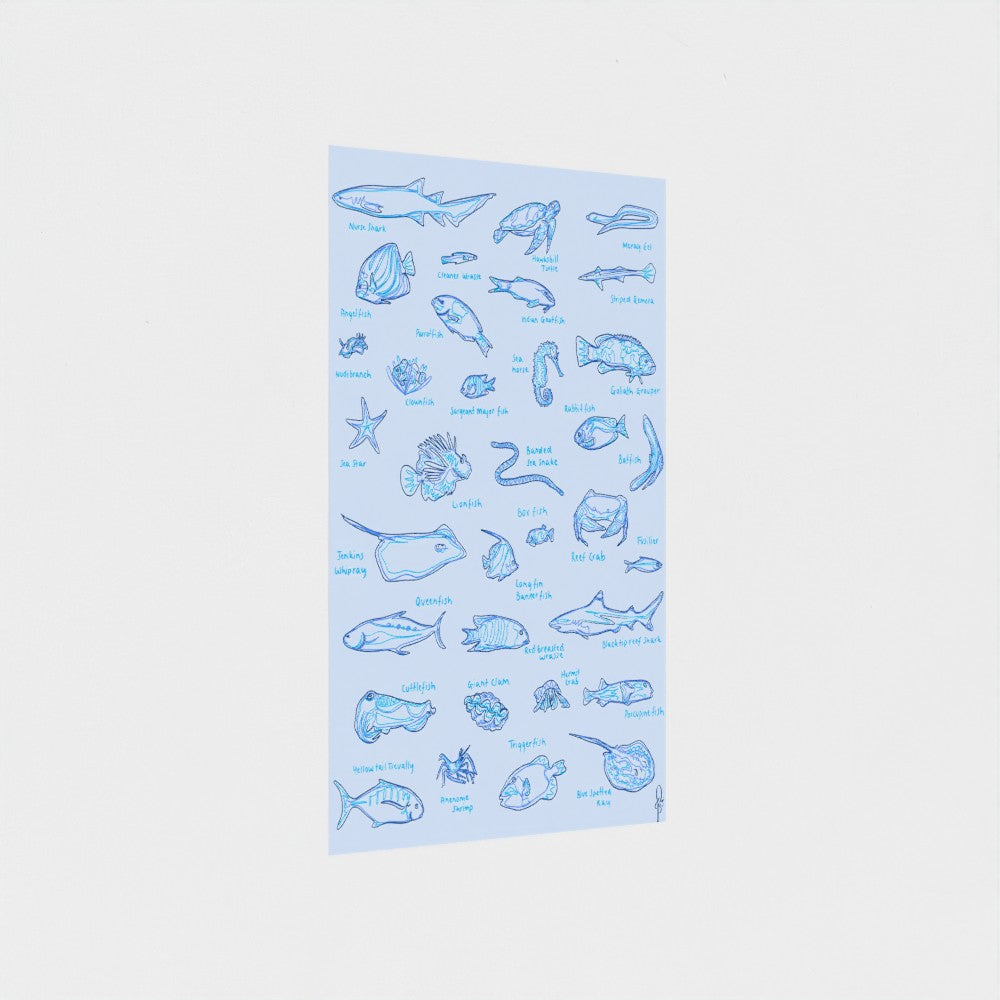 Ocean Life Art Print