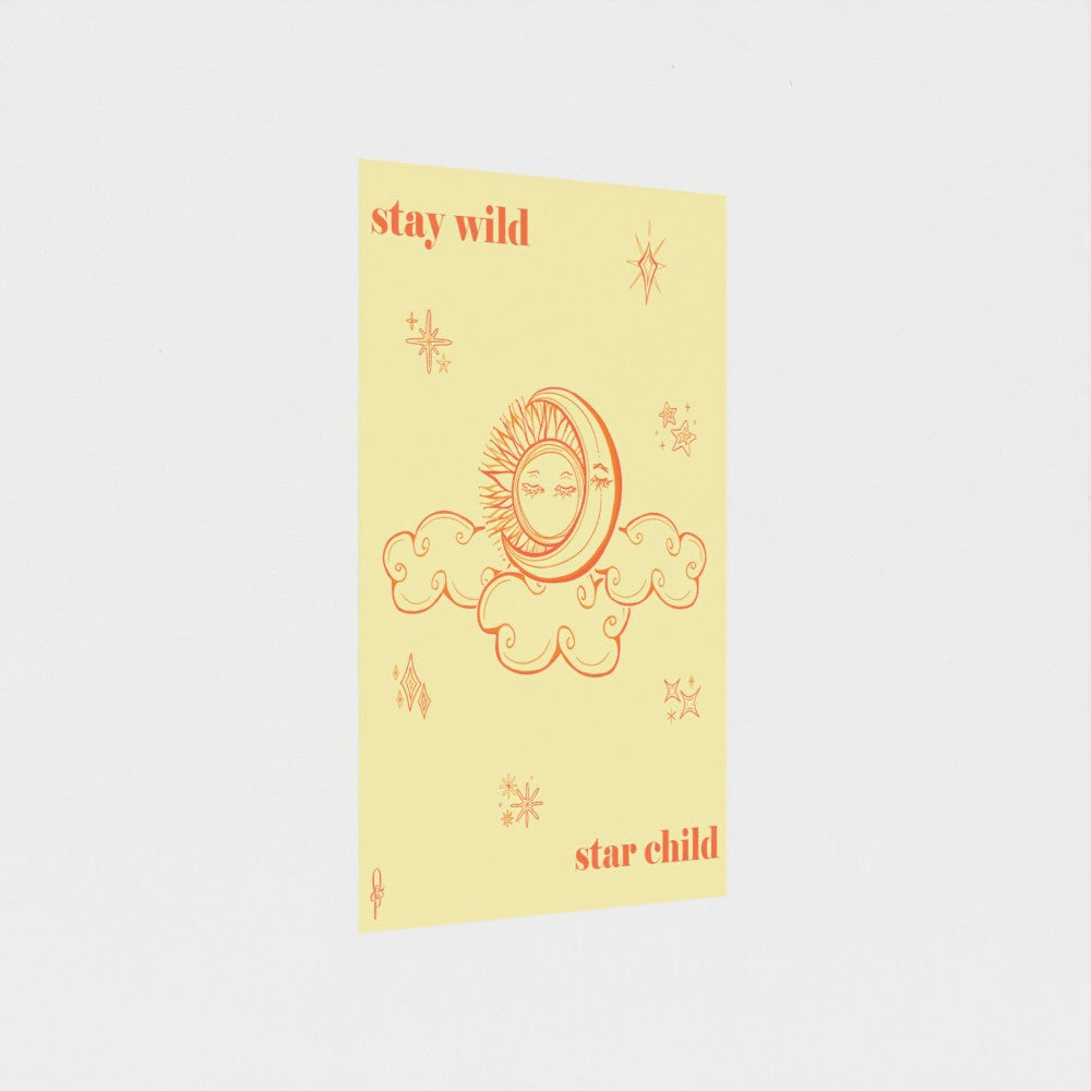 Star Child Art Print