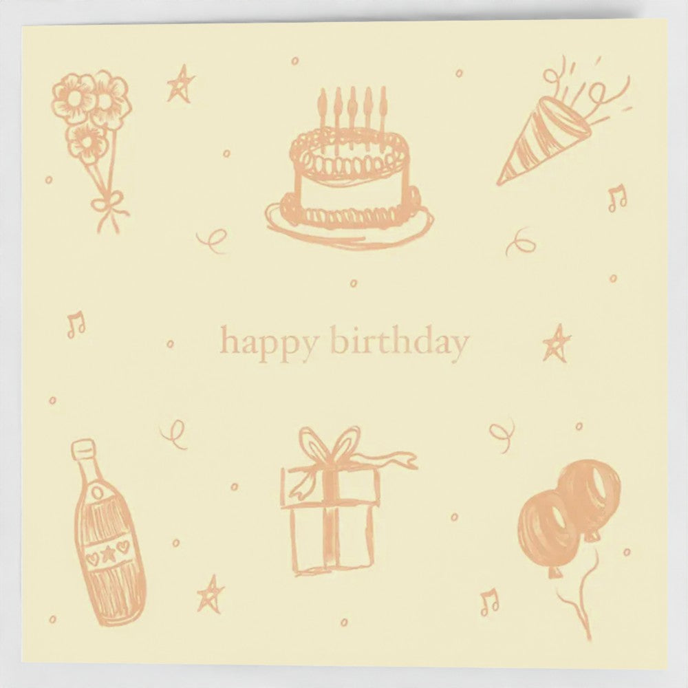 Scribble Birthday Cards